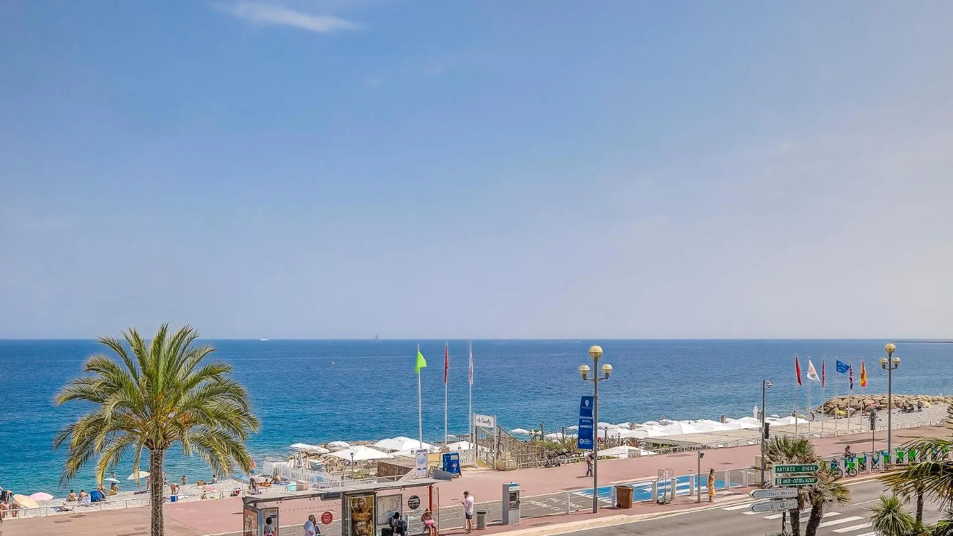 Nice Apartment With Sea View On Promenade Anglais
